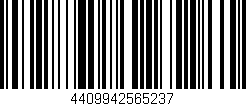 Código de barras (EAN, GTIN, SKU, ISBN): '4409942565237'