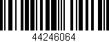 Código de barras (EAN, GTIN, SKU, ISBN): '44246064'