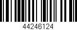 Código de barras (EAN, GTIN, SKU, ISBN): '44246124'