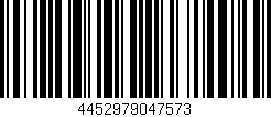 Código de barras (EAN, GTIN, SKU, ISBN): '4452979047573'