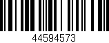 Código de barras (EAN, GTIN, SKU, ISBN): '44594573'