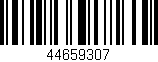 Código de barras (EAN, GTIN, SKU, ISBN): '44659307'