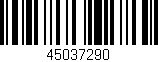 Código de barras (EAN, GTIN, SKU, ISBN): '45037290'