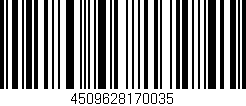Código de barras (EAN, GTIN, SKU, ISBN): '4509628170035'