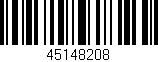 Código de barras (EAN, GTIN, SKU, ISBN): '45148208'