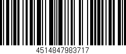 Código de barras (EAN, GTIN, SKU, ISBN): '4514847983717'