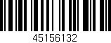 Código de barras (EAN, GTIN, SKU, ISBN): '45156132'
