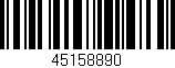 Código de barras (EAN, GTIN, SKU, ISBN): '45158890'