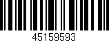 Código de barras (EAN, GTIN, SKU, ISBN): '45159593'