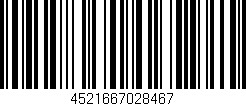 Código de barras (EAN, GTIN, SKU, ISBN): '4521667028467'