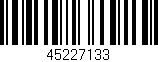 Código de barras (EAN, GTIN, SKU, ISBN): '45227133'