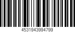 Código de barras (EAN, GTIN, SKU, ISBN): '4531943994799'