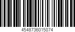 Código de barras (EAN, GTIN, SKU, ISBN): '4548736015074'