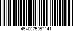 Código de barras (EAN, GTIN, SKU, ISBN): '4548875357141'