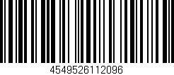 Código de barras (EAN, GTIN, SKU, ISBN): '4549526112096'