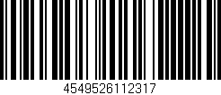 Código de barras (EAN, GTIN, SKU, ISBN): '4549526112317'