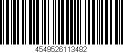 Código de barras (EAN, GTIN, SKU, ISBN): '4549526113482'