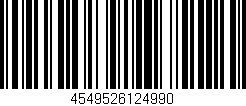 Código de barras (EAN, GTIN, SKU, ISBN): '4549526124990'