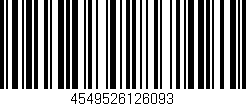 Código de barras (EAN, GTIN, SKU, ISBN): '4549526126093'