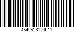 Código de barras (EAN, GTIN, SKU, ISBN): '4549526128011'