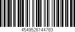 Código de barras (EAN, GTIN, SKU, ISBN): '4549526144783'