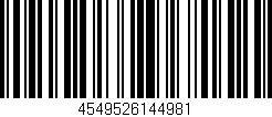 Código de barras (EAN, GTIN, SKU, ISBN): '4549526144981'