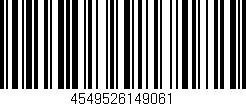 Código de barras (EAN, GTIN, SKU, ISBN): '4549526149061'