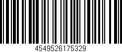 Código de barras (EAN, GTIN, SKU, ISBN): '4549526175329'
