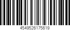 Código de barras (EAN, GTIN, SKU, ISBN): '4549526175619'