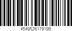 Código de barras (EAN, GTIN, SKU, ISBN): '4549526179198'