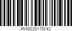 Código de barras (EAN, GTIN, SKU, ISBN): '4549526179242'