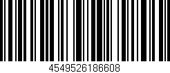 Código de barras (EAN, GTIN, SKU, ISBN): '4549526186608'