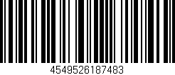 Código de barras (EAN, GTIN, SKU, ISBN): '4549526187483'