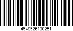 Código de barras (EAN, GTIN, SKU, ISBN): '4549526188251'