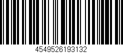 Código de barras (EAN, GTIN, SKU, ISBN): '4549526193132'