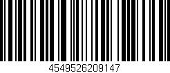 Código de barras (EAN, GTIN, SKU, ISBN): '4549526209147'