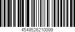 Código de barras (EAN, GTIN, SKU, ISBN): '4549526210099'