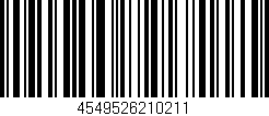 Código de barras (EAN, GTIN, SKU, ISBN): '4549526210211'