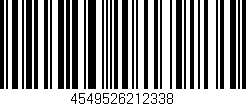 Código de barras (EAN, GTIN, SKU, ISBN): '4549526212338'