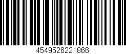 Código de barras (EAN, GTIN, SKU, ISBN): '4549526221866'