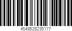 Código de barras (EAN, GTIN, SKU, ISBN): '4549526235177'