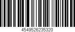Código de barras (EAN, GTIN, SKU, ISBN): '4549526235320'