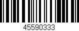 Código de barras (EAN, GTIN, SKU, ISBN): '45590333'