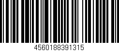 Código de barras (EAN, GTIN, SKU, ISBN): '4560188391315'