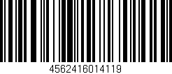 Código de barras (EAN, GTIN, SKU, ISBN): '4562416014119'