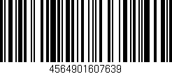 Código de barras (EAN, GTIN, SKU, ISBN): '4564901607639'