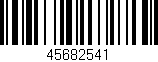 Código de barras (EAN, GTIN, SKU, ISBN): '45682541'