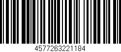 Código de barras (EAN, GTIN, SKU, ISBN): '4577263221184'