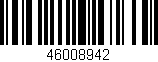 Código de barras (EAN, GTIN, SKU, ISBN): '46008942'
