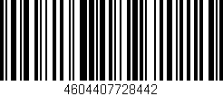 Código de barras (EAN, GTIN, SKU, ISBN): '4604407728442'